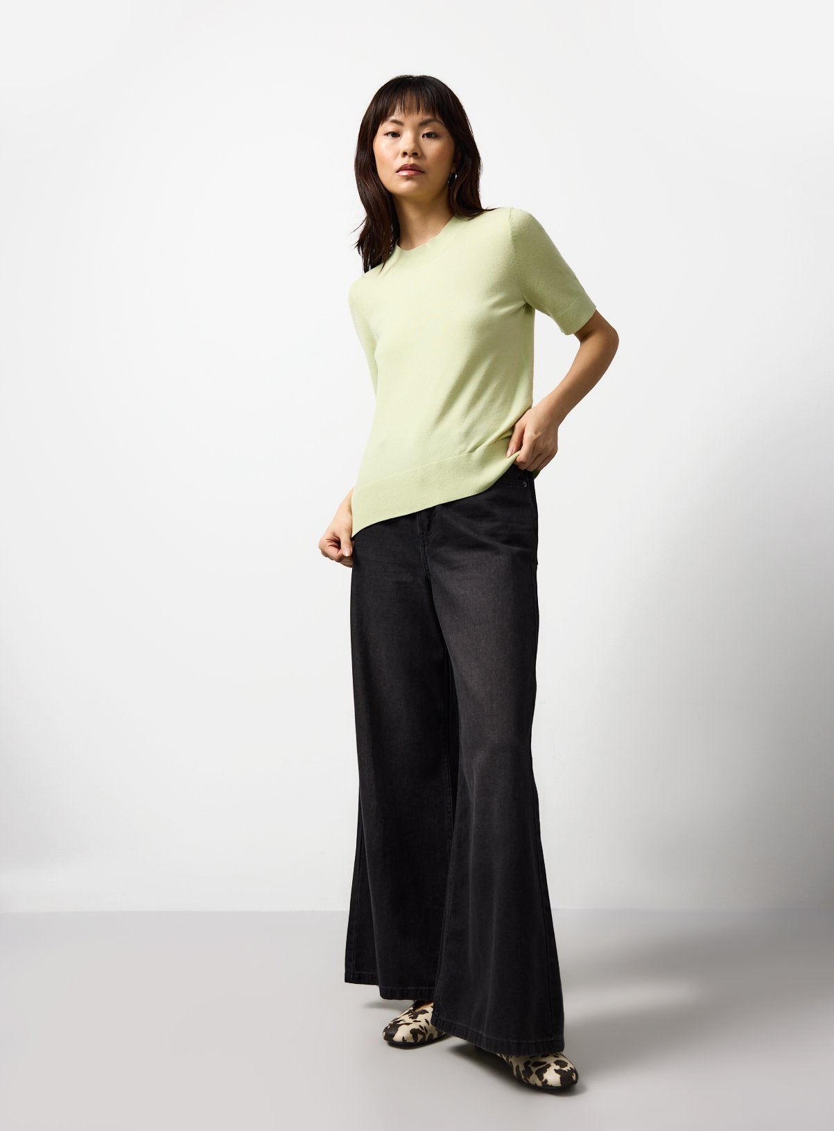 Pale Green Soft Touch T-Shirt 14 - Image 2 thumbnail
